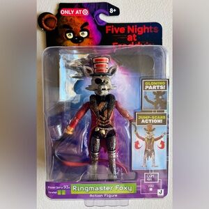 Five Nights at Freddy’s Ringmaster Foxy 5" Action Figure FNAF New Sealed